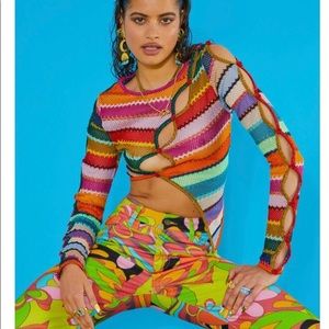 Brand new Jaded London asymmetrical cardigan